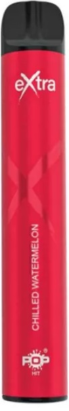 Vaper Descartable Pop Hit Extra 5% Nicotina 3000 Puffs - Chilled Watermelon